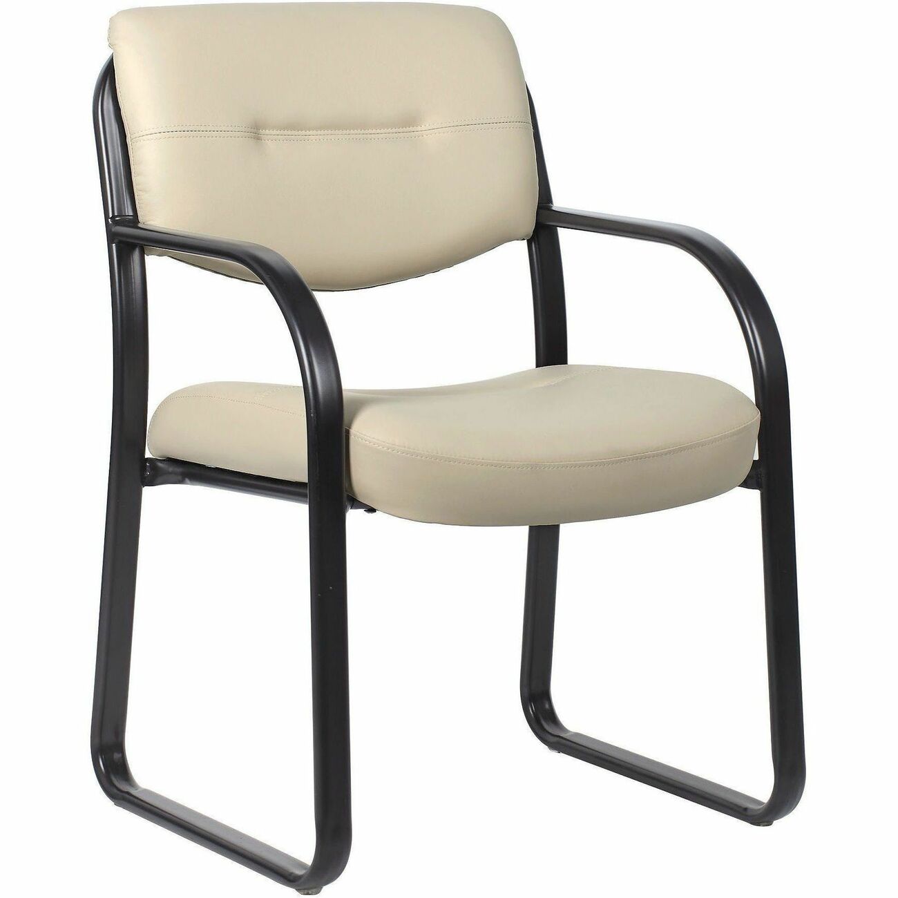 Chair Side Sledbase Beige