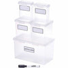 Bostitch Nest Stacking Boxes Clear