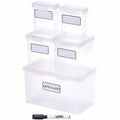 Bostitch Nest Stacking Boxes Clear