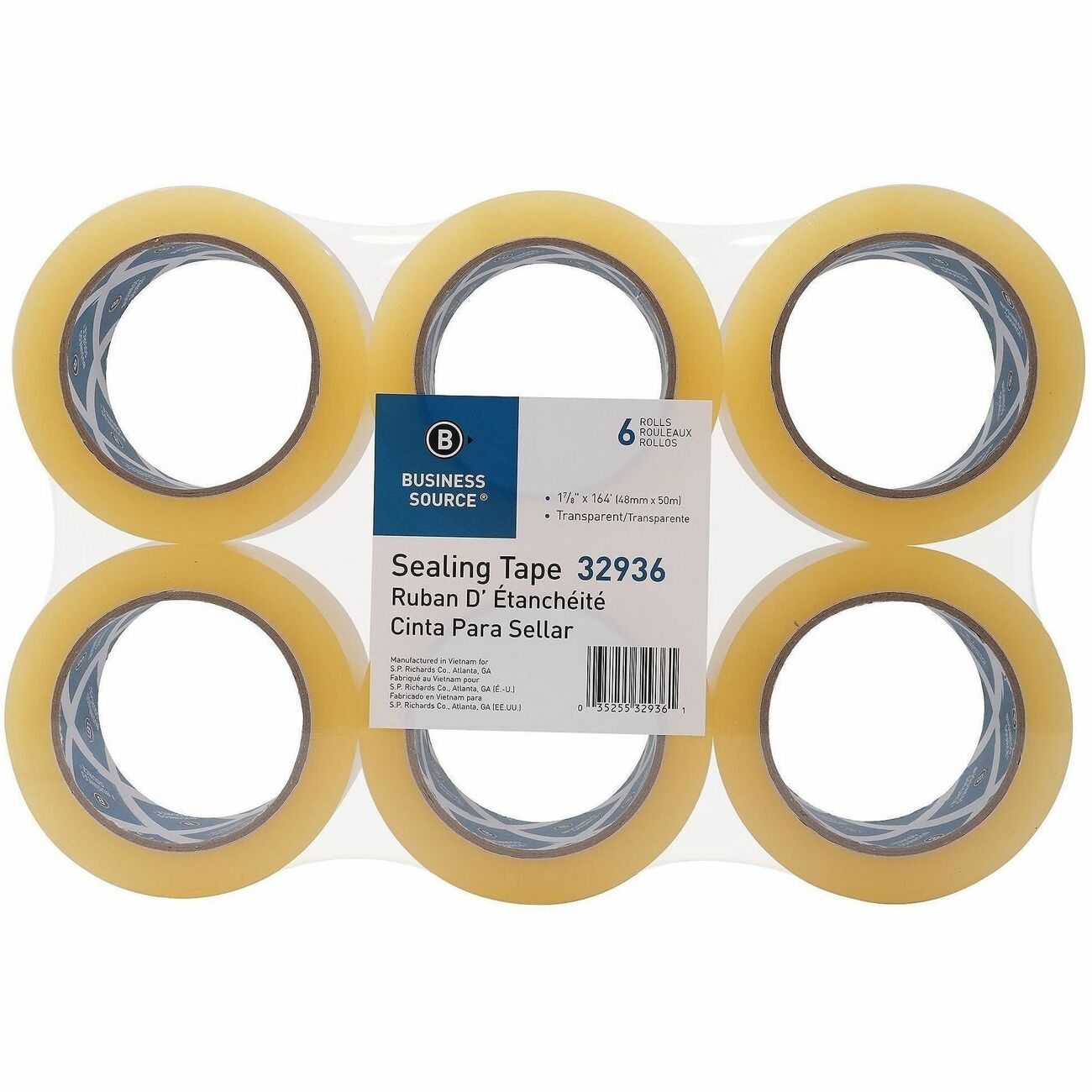Business Source Tape Sealing 1-7/8X164