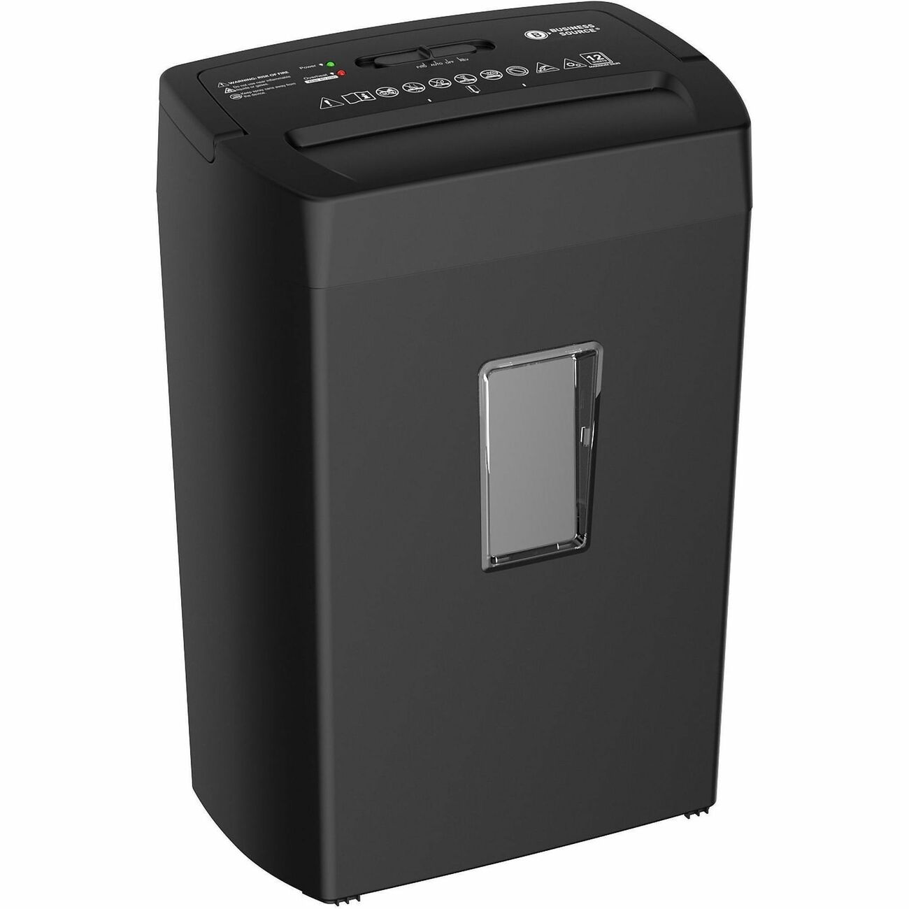 Business Source Cross-Cut P4 Shredder, 5.5 Gal