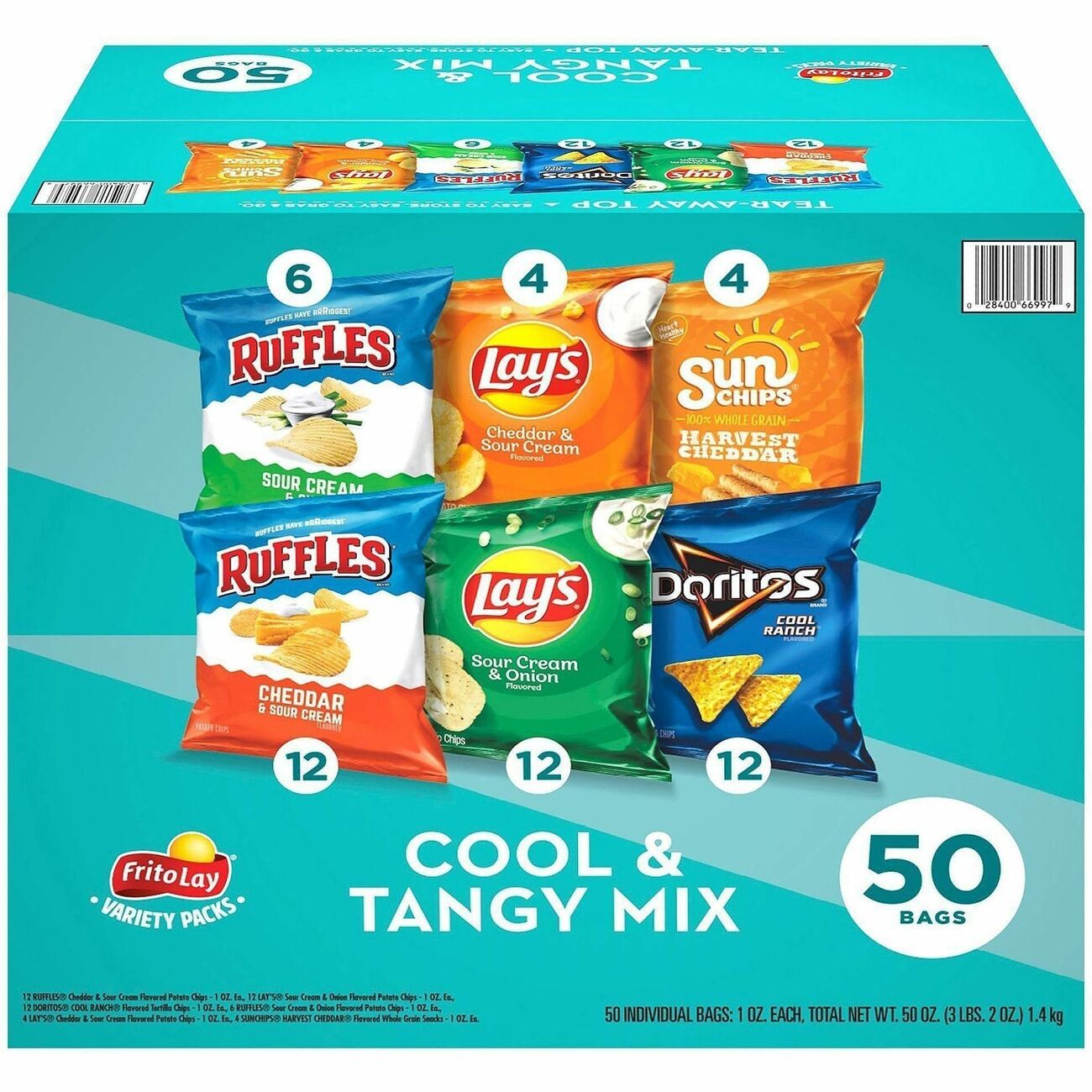 Chips Frito Cool Tangy 50Ct