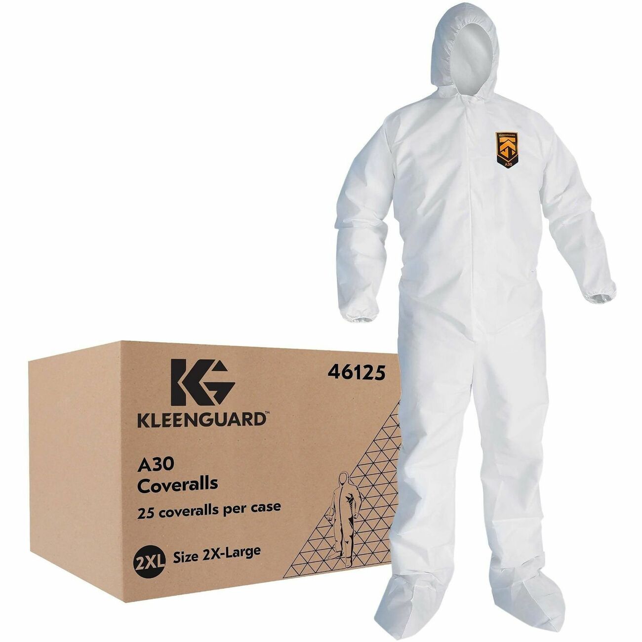 Coverall Hd Bt Kgd A30 2Xl