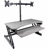 Rocelco R DADRG-DM2 Standing Desk Converter Bundle