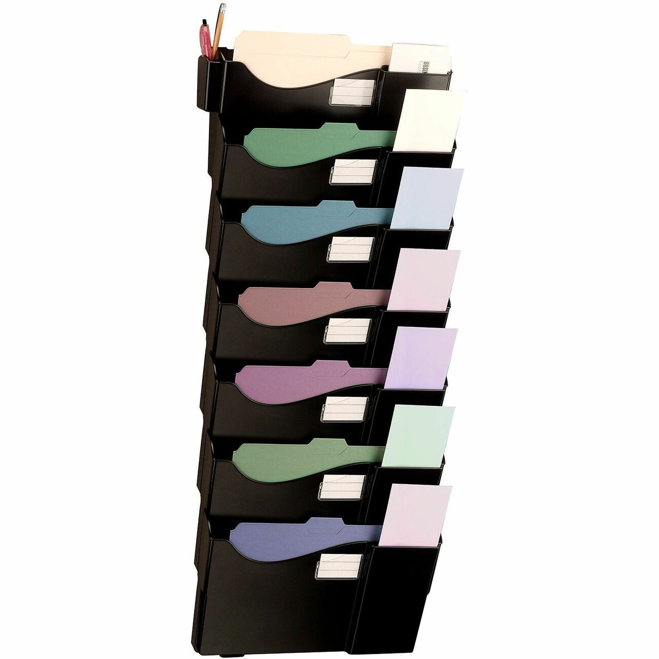 Business Source File Wall File 7-Pk Bk