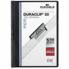 Durable Cover Rprt Duraclip 30Sh Bk