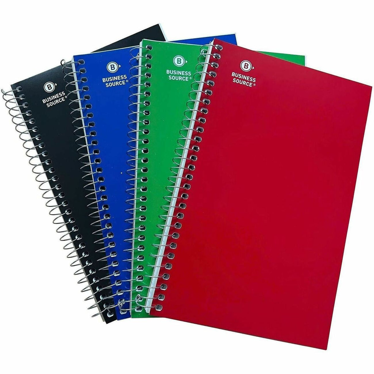 Business Source Notebook Wide 6X9.5 4/Pk