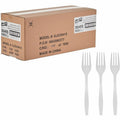 Genuine Joe Fork Hw Pp Wh