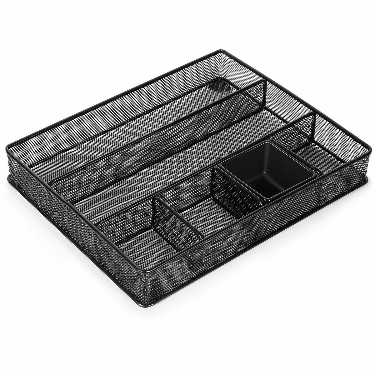Lorell Multi-Compartment Mesh Drawer Organizer