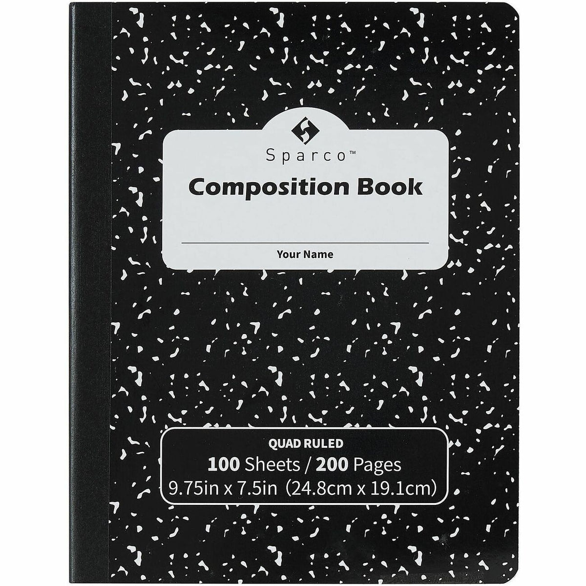 Sparco Quadrille-Ruled Composition Notebooks