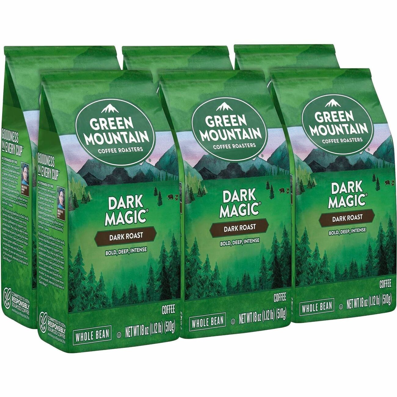Coffee Whl Bn Dk Magic 18Oz