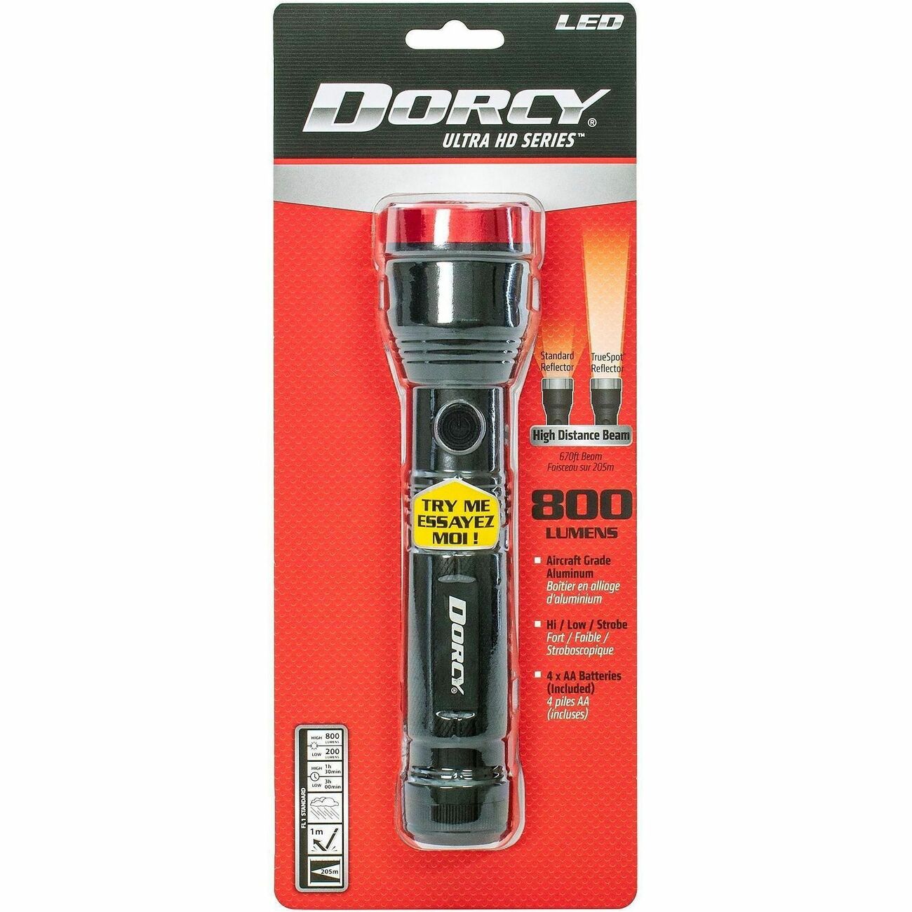Flashlight 800Lumen