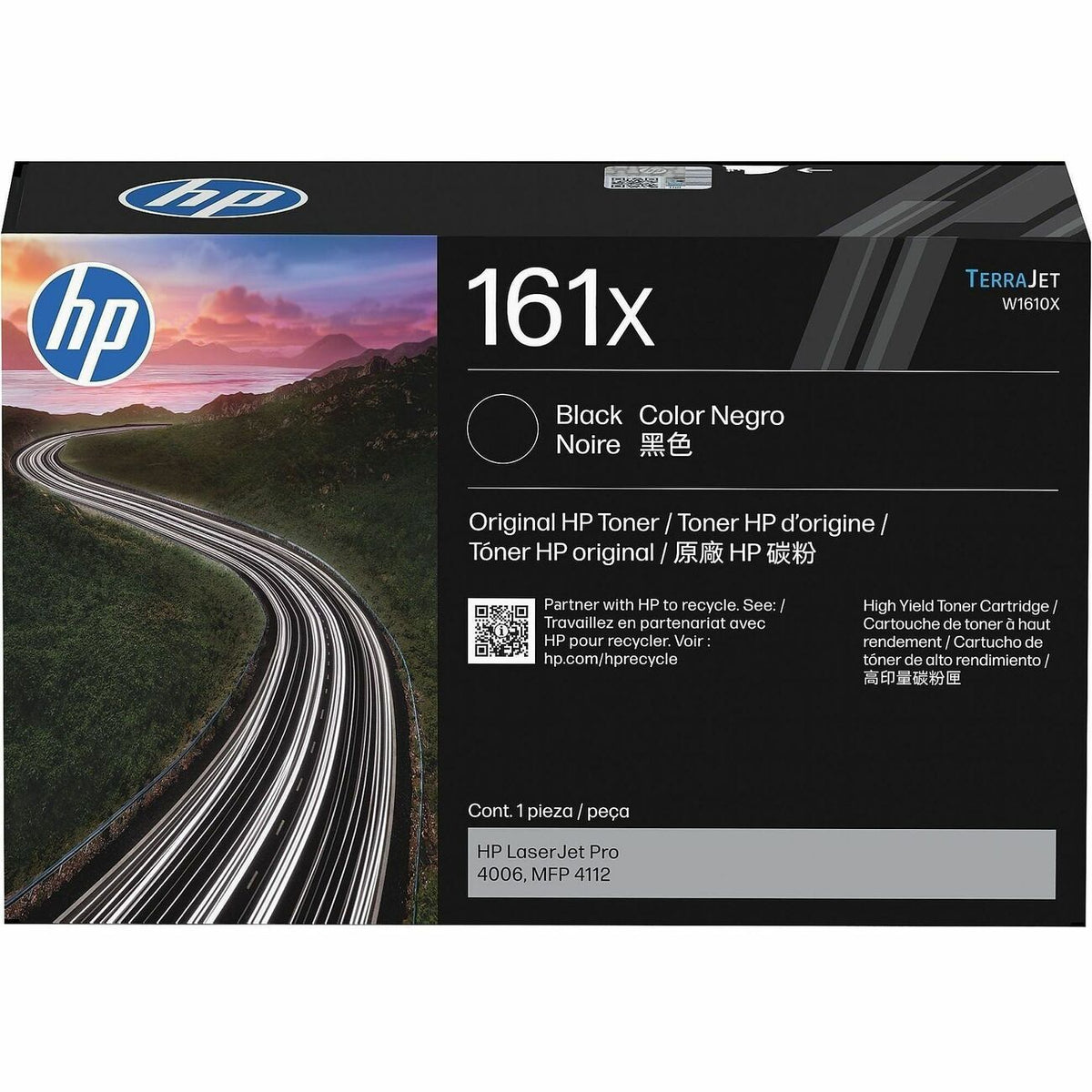 HP Crtg Toner Hp 161 Blk Xl