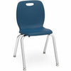 Lorell League 14" Seat Student Stacking Chairs