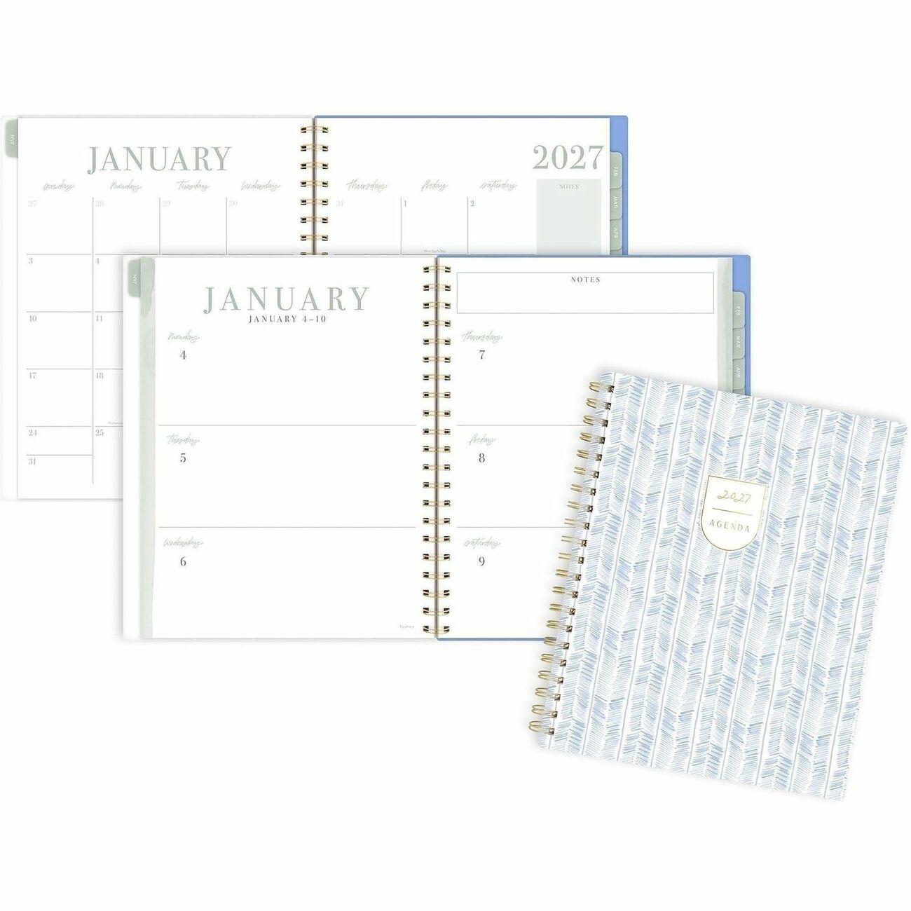 AT-A-GLANCE Planner Lb Wm Herringbone