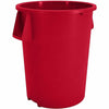 Trash Container Rnd 44G Red