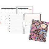 Mead CatCoq Retro Flower Weekly/Monthly Planner