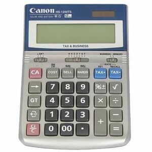 Canon Calc 12 Dgt Dsktop Tax Func