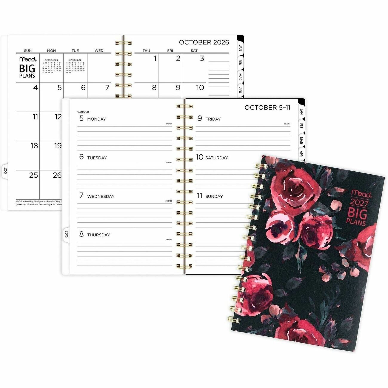 AT-A-GLANCE Planner Wm Sm Tea Party