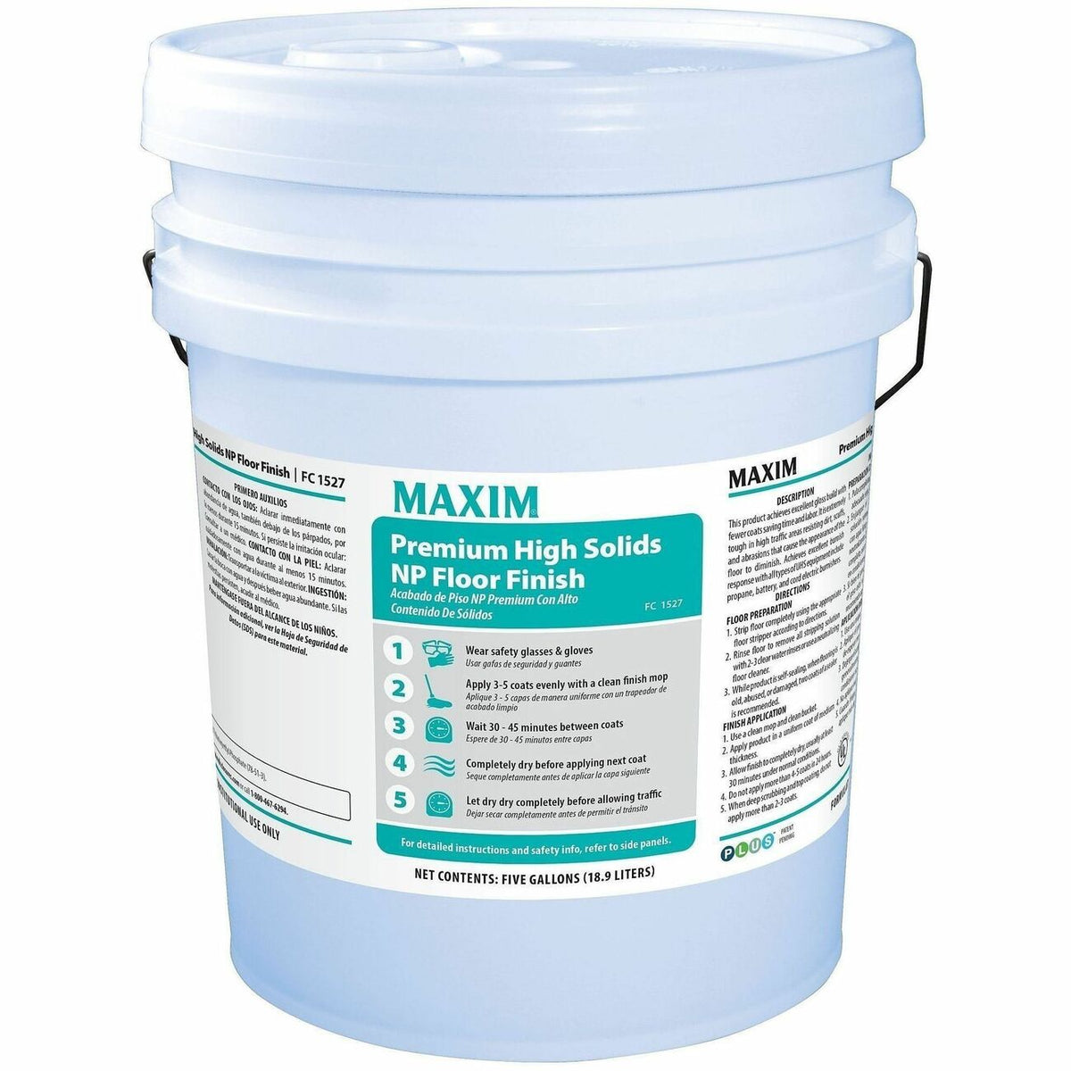 Maxim Premium High Solids NP Floor Finish