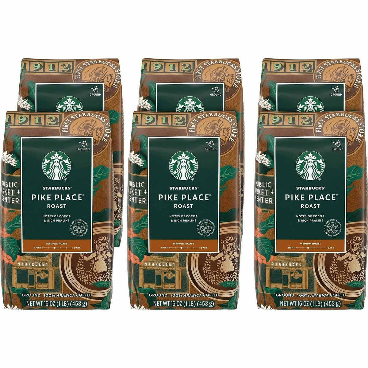 Starbucks Ground Pike Place Ground Coffee