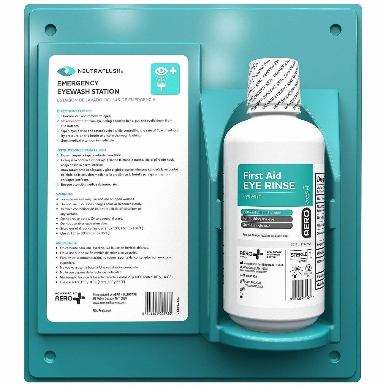 Eyewash Sgl32Oz Station