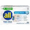 Dixon Dryer Sheet Free 195 Ct