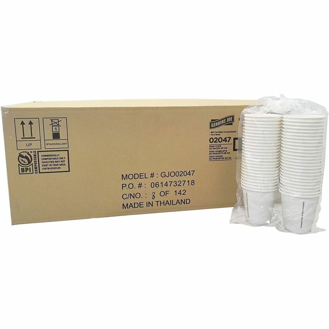 Genuine Joe Cup Compost 10Oz