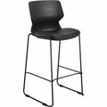 Lorell LORELL Dex Sled-Base Bistro Chair