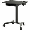 Lorell Height-Adjustable Mobile Desks with Box
