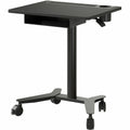Lorell Height-Adjustable Mobile Desks with Box