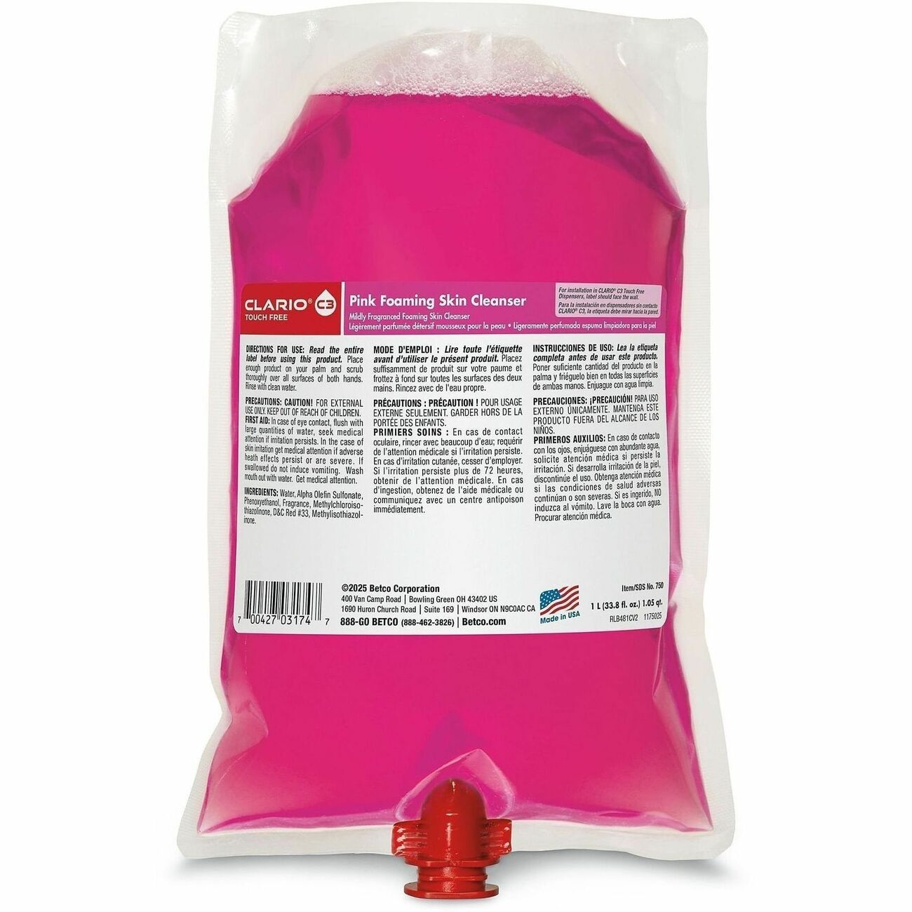 Soap Foam Pink