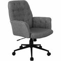 Techni Mobili Modern Upholstered Tufted Chair
