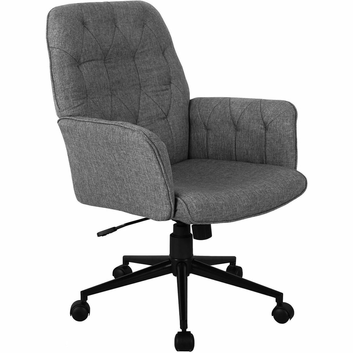 Techni Mobili Modern Upholstered Tufted Chair