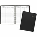 AT-A-GLANCE Book Appt Wk Ay Leather Bk