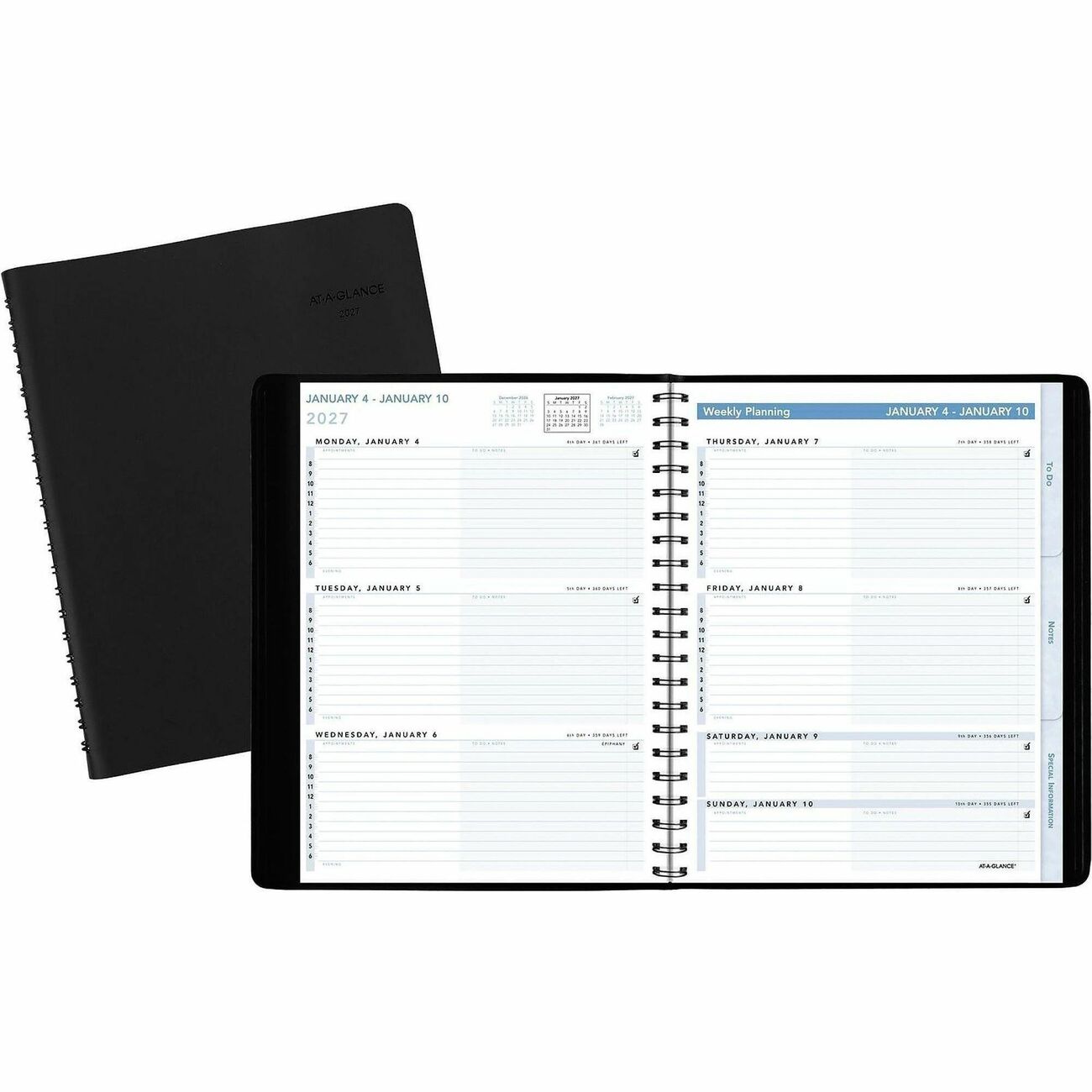 AT-A-GLANCE Book Appt Wk Actn Plnr 8X11