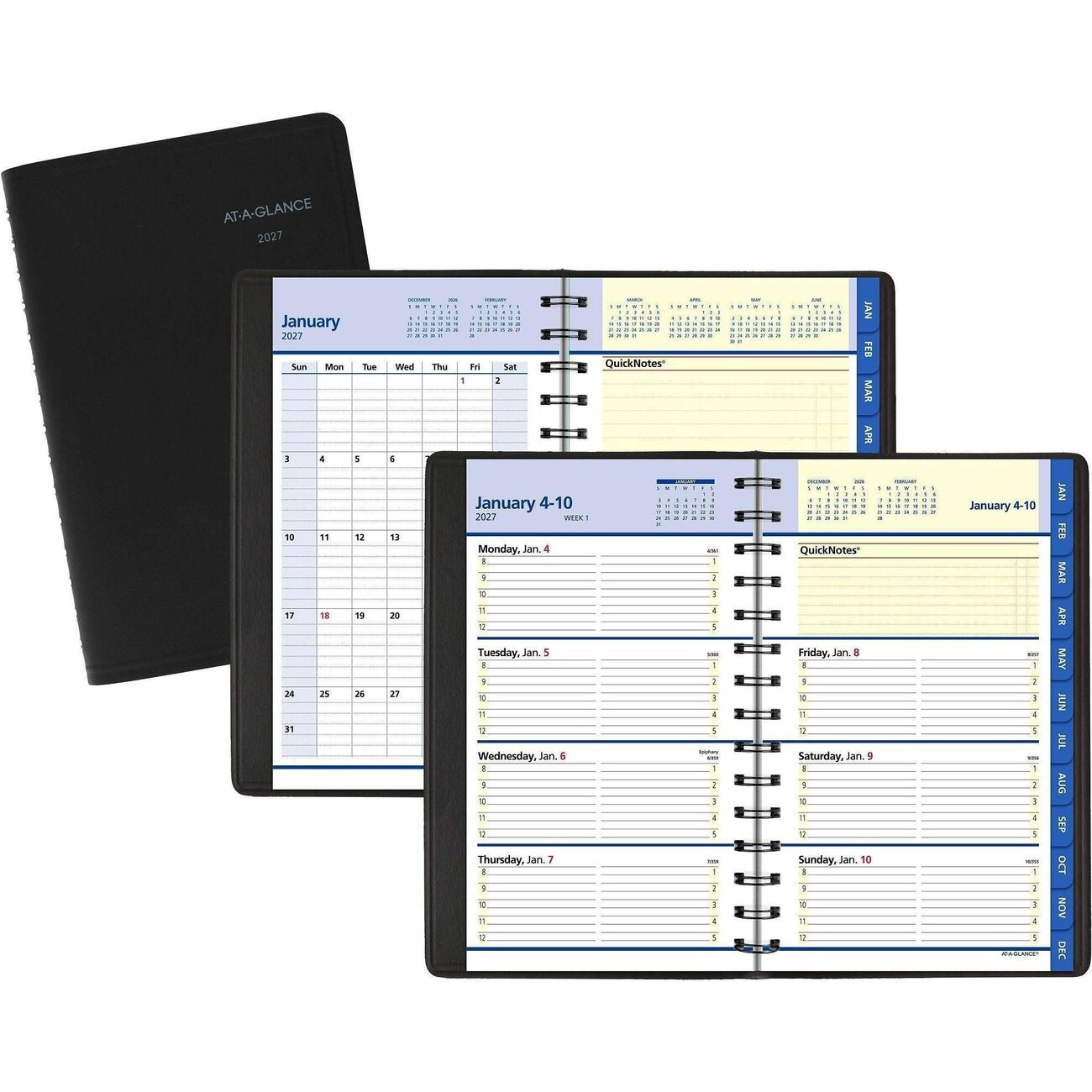 AT-A-GLANCE Planner Wk/Mnth Qcknts Bk