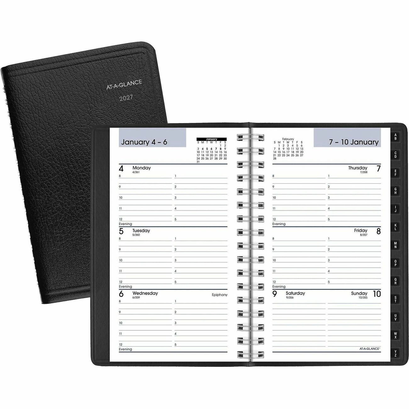 AT-A-GLANCE Book Appt Wkly Pckt Wirebnd