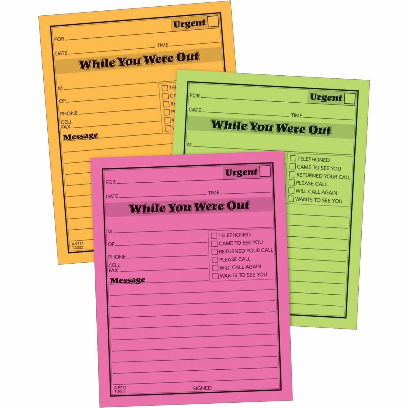 Pad Whileyouwereout Ast 6Pk