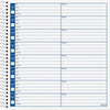 Book Log Voicemail 8.5X8.25