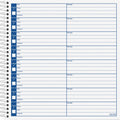 Book Log Voicemail 8.5X8.25