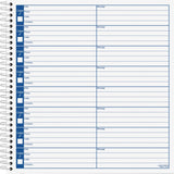 Adams Voice Mail Log Book