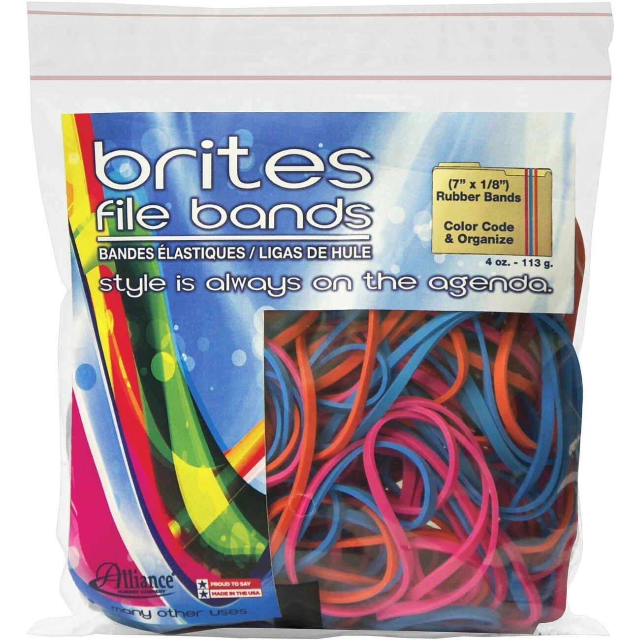 Bands File Brites 7 4Oz