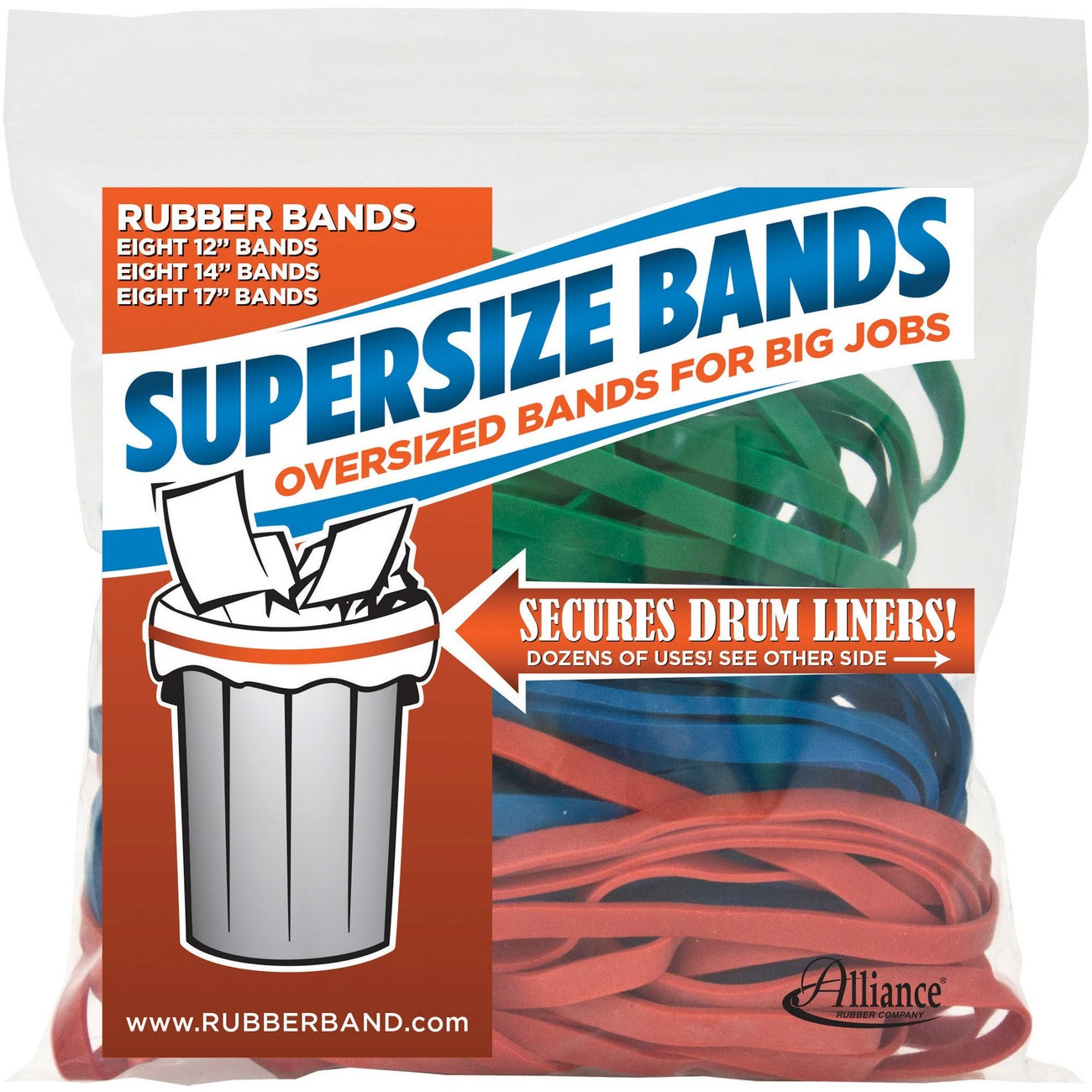 Rubberbands Supersize 24Ct