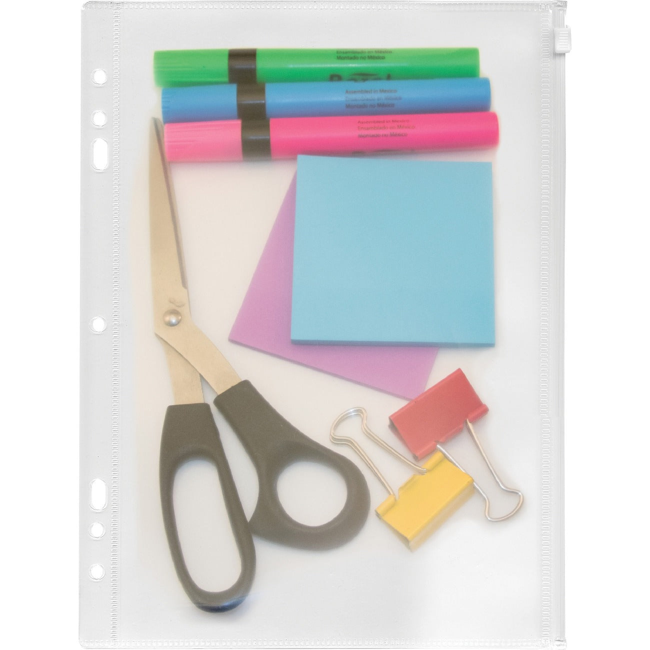 Advantus Binderpocket 8.5X11 Clr