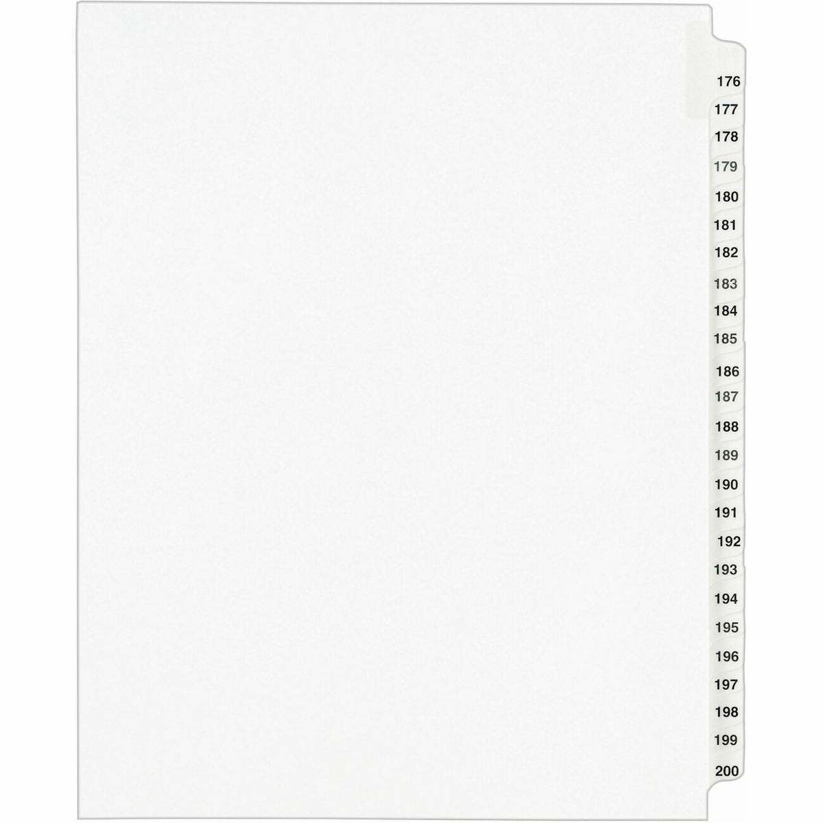 Avery&reg; Standard Collated Legal Exhibit Divider Sets - Avery Style