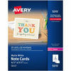 Avery Cards Note Laser W/Envlp We