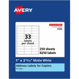 Avery&reg; Copier Address Labels