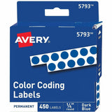 Avery&reg; 1/4" Color-Coding Labels