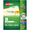 Avery Label Fldr Perm Lsr/Inkj Gn